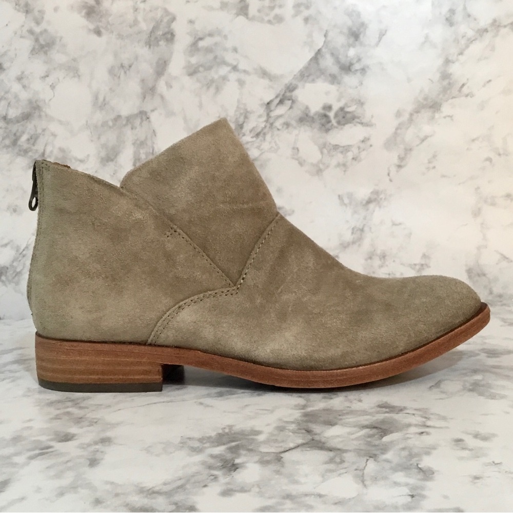 Kork-Ease ‘Ryder’ Tan Leather Suede Ankle Boot - Picture 5 of 16